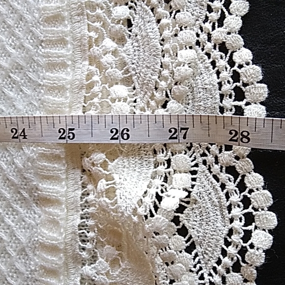 Chico's  Ivory sweater L sz 2 - Picture 11 of 13